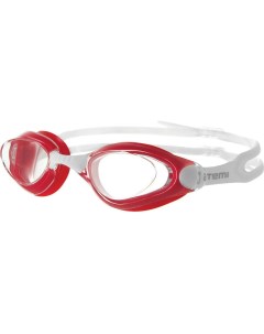 Очки для плавания B402 белые красные Atemi