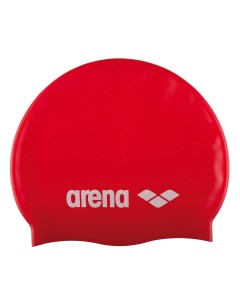 Шапочка для плавания Classic Silicone Cap 44 red white Arena