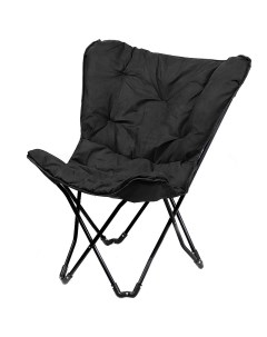 Кресло складное 70х70х92 5 см Элит черное 100 кг YTMC007B black Green days