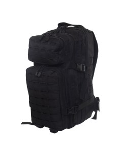 Универсальный тактический рюкзак для города и активного отдыха 30 литров черный Nobrand