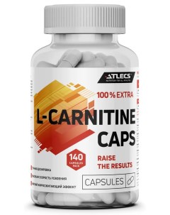 L carnitine 140 капс 140 капсул Atlecs