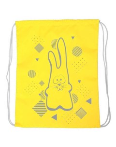 Мешок рюкзак Rabbit желтый SM 206 Спортекс