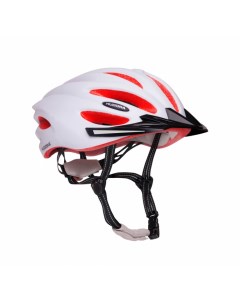 Велосипедный шлем 84158 бело коралловый S Hudora