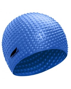 E38926 Шапочка для плавания силиконовая Bubble Cap синяя Спортекс
