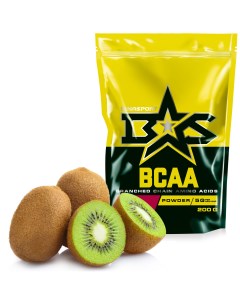 BCAA Powder Дойпак BCAA 200 г киви Binasport