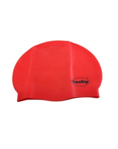 Шапочка для плавания Silicone Cap красная Fashy