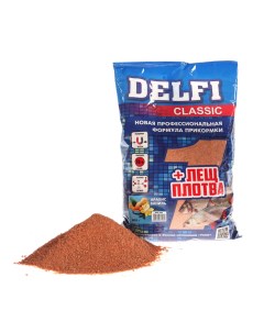 Прикормка DELFI Classic лещ плотва арахис ваниль 800 г Delfi