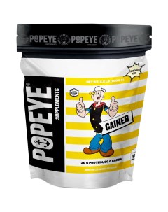 Гейнер Gainer 1000 грамм ванильный крем Popeye supplements