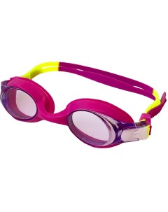 Очки для плавания детские фиолетово салатовые E36892 Спортекс