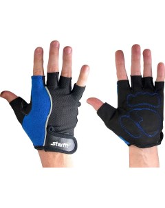 Перчатки для фитнеса SU 108 синий черный XL Starfit