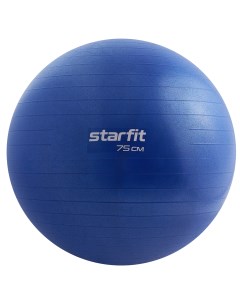 Фитбол GB 108 75 см 1200 гр антивзрыв темно синий Starfit