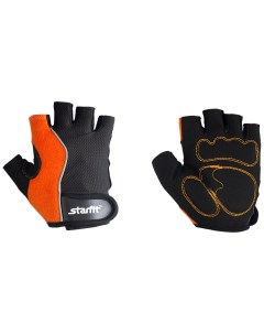 Перчатки для фитнеса SU 108 оранжевый черный M Starfit