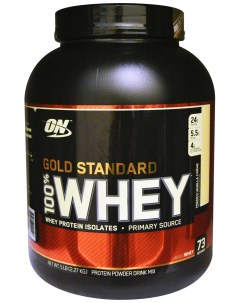 Протеин 100 Whey Gold Standard 2270 г french vanilla creme Optimum nutrition