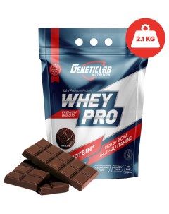Протеин Whey Pro 2100 г chocolate Geneticlab nutrition