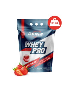 Протеин Whey Pro 2100 г strawberry Geneticlab nutrition