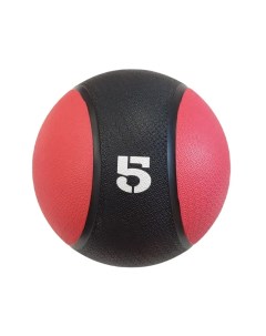 Медицинский резиновый мяч медбол для фитнеса 5 кг Red skill