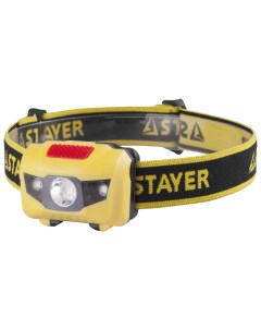 Туристический фонарь Master желтый черный 4 режима Stayer
