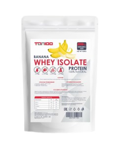 Протеин Protein Whey Isolate Banana 1000g Топ 100