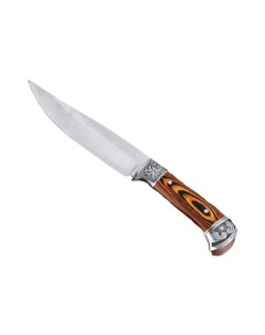 Охотничий нож туристический нож 1700957 коричневый Мастер к.