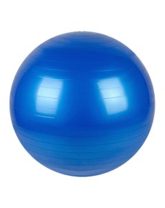 Гимнастический мяч фитбол для фитнеса и тренировок 75 см синий Solmax
