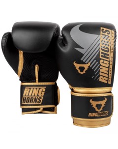 Боксерские перчатки Charger MX черно золотые 12 унций Ringhorns