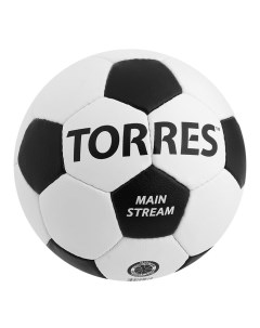 Мяч футбольный MAIN STREAM F30184 PU ручная сшивка 32 панели размер 4 394 г Torres