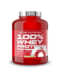 Протеин 100 Whey Protein Professional 2350 г ваниль Scitec nutrition