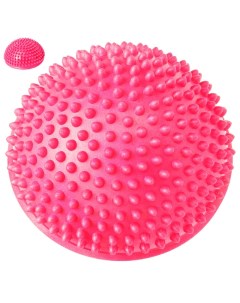 Полусфера массажная круглая надувная розовый ПВХ d 16 см C33513 4 Спортекс
