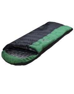 Спальный мешок Maxfort Extreme зеленый черный левый Indiana