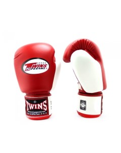 Боксерские перчатки BGVL3 3T черно красно белые 14 унций Twins