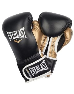 Боксерские перчатки P00000723 12 черно золотые унций Everlast