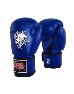 Боксерские перчатки RABG 150 Синие 12 oz Rhino attack