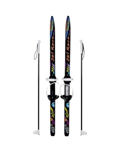 Лыжи подростковые Дартс Ski Race с палками 120 95 Лыж 36527 Ковров