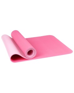 Коврик для йоги двухцветный pink 183 см 8 мм Sangh