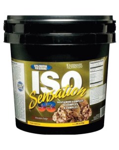 Протеин Iso Sensation 93 2270 г chocolate fudge Ultimate nutrition