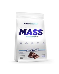 Гейнер Mass Acceleration вкус шоколад 1000 г Allnutrition