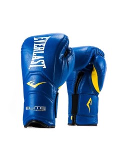 Боксерские перчатки Elite Pro синие 16 унций Everlast