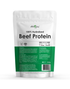 Протеины 100 Hydrolized Beef Protein 500 грамм без вкуса Atletic food