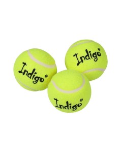 Мяч для большого тенниса 3шт уп начальный уровень желтый IN145 Indigo