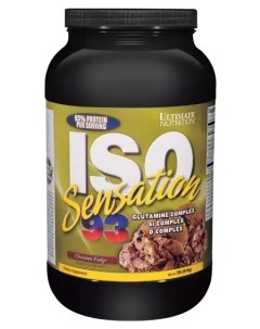 Протеин Iso Sensation 93 910 г chocolate fudge Ultimate nutrition