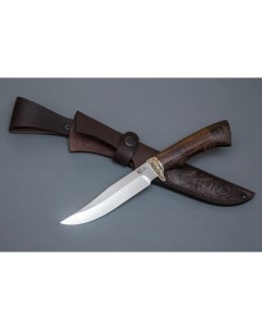 Туристический охотничий нож Мангуст сталь 95х18 венге мельхиор ручная работа Ворсма