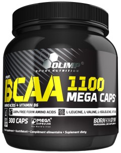 BCAA Mega Caps 300 капсул unflavoured Олимп