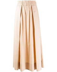 Guardaroba юбка макси с завышенной талией нейтральные цвета Guardaroba