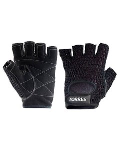 Перчатки для фитнеса и тяжелой атлетики PL6045 черный S Torres