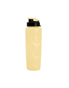 КК0162 Бутылка для воды HEALTH and FITNESS со шнурком 700 ml anatomic светло бежевы Wowbottles