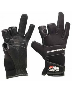 Перчатки Neoprene Gloves L Black Abu garcia