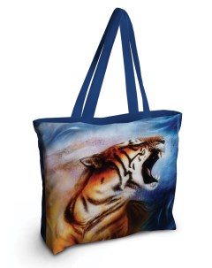 Спортивная сумка bsz_12710 тигр в ярости Joyarty