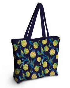 Спортивная сумка bsz_38905 лимонные цветы Joyarty