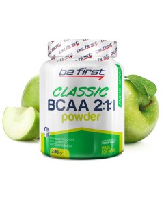 Classic Powder 2 1 1 BCAA 200 г яблоко Be first