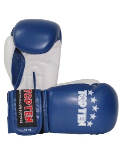 Боксерские перчатки NB II синие 14 унций Top ten